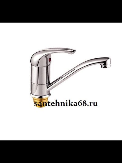 Cмеситель для тюльпана однорукий на гайке Potato 4504-2