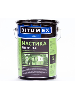 Мастика битумная BITUMEX 5 кг