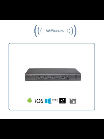 32-канальный IP-видеорегистратор на 2 жёстких диска HDD - 2 SATA (до 10 ТБ). 8x5M/16x3M/32x1080p IP камер