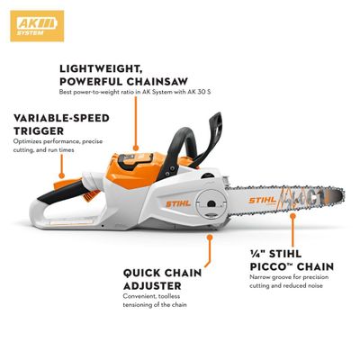 Аккумуляторная пила Stihl MSA 80 C-B