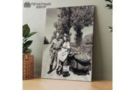 Изготовление изображений на холсте