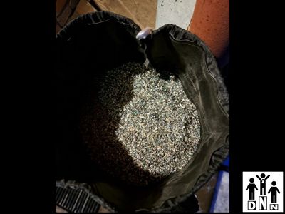 Набивка для боксёрского мешка - Резиновая крошка за упаковку ( 20 кг) DNN