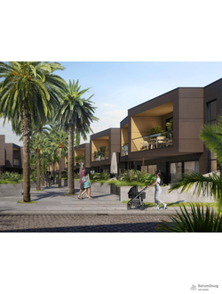 Таунхаусы с земельными участками и шикарной инфраструктурой, в рассрочку, в Батуми.