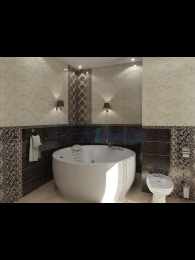 Ванна акриловая 1Марка 1,8*1,8 ОМЕГА круглая 600л (каркас+панель)