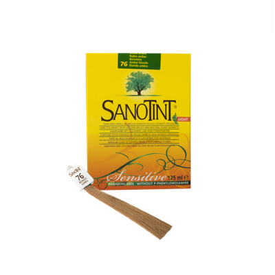 КРАСКА ДЛЯ ВОЛОС SANOTINT LIGHT ЯНТАРНО-РУСЫЙ 76
