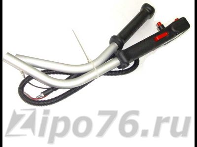 Ручка газа в комплекте со второй ручкой и трубками