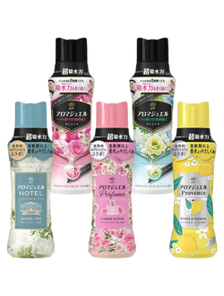 Парфюмированный кондиционер для белья в гранулах, Aroma Jewel Lenor Black, Lenor, 420 мл.