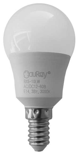 Светодиодная лампа TauRay BX5-10LW (12-60 В, 3 Вт, Е14) фото 1