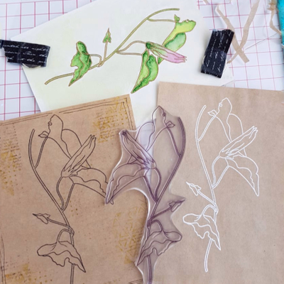 ФП штамп "Вьюнок"