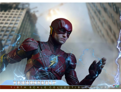 Флэш, Барри Аллен (Эзра Миллер) - КОЛЛЕКЦИОННАЯ ФИГУРКА 1/6 THUNDERBOLT (BY-020) - BY-ART