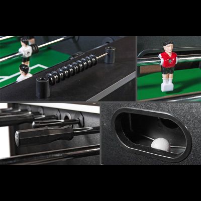 Настольный футбол (кикер) «Bavaria» (146 х 81 х 88 см, черный)