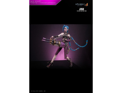 ПРЕДЗАКАЗ - Джинкс  (Аркейн, Лига Легенд) - Коллекционная ФИГУРКА 1/6 "League of Legends: War of Two Cities II" Jinx (TMS137) - Hot toys ?ЦЕНА: 43900 РУБ.?