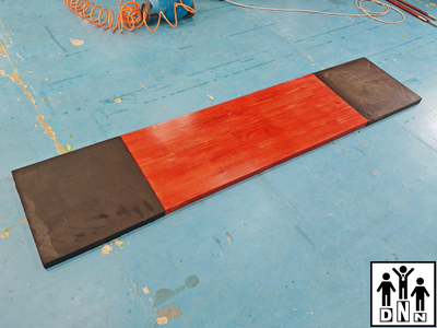 Помост для становой тяги компактный с морением