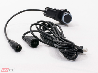 Видеопарктроник AVIS PS-04V (4 датчика+камера)