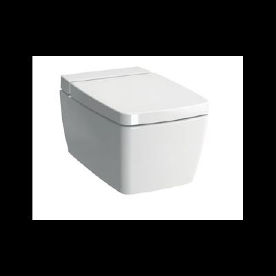 Подвесной унитаз 56 см с функциями VitrAflush и VitrAfresh безободковый, с емкостью для чистящей жидкости, 7672B003-1686