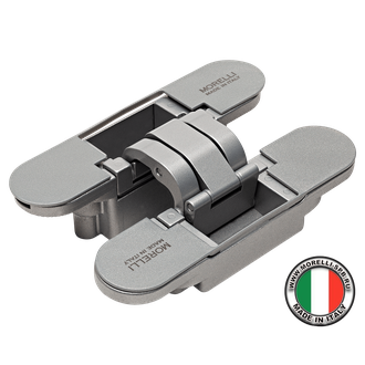 Скрытые петли MORELLI с 3-D регулировкой HH-20 SC Цвет - Матовый хром