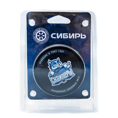 Шайба ХК "Сибирские Снайперы" в под/упаковке 081918