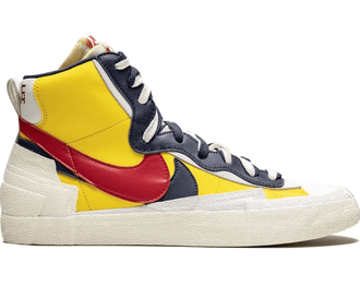 Nike Blazer Mid X Sacai фото