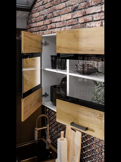 Абрау 2,0 м кухонный гарнитур Дуб золотой