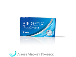 Месячные контактные линзы Air Optix Aqua (6 линз) в ЛинзаМаркет Ижевск