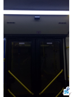 Автокондуктор Пилот - камера над входной дверью автобуса