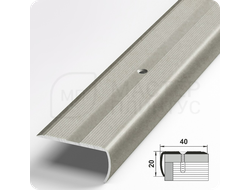 Порог угловой Лука ПУ 06.2700.057 Бетон айс