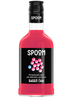 Сироп Spoom Баббл гам, 250 мл (для кофе, коктейлей и десертов)