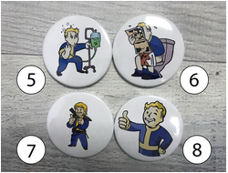 Значки Fallout, Фоллаут