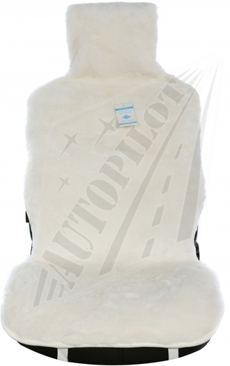 Накидка меховая из овчины на переднее сиденье большого размера (КЛАСС А)