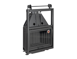 Каминная топка Альфа 800 КВ с контргрузом, Экокамин (Россия)