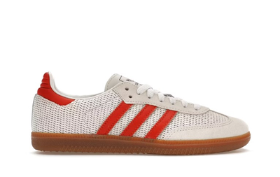 Adidas Samba OG Crystal White Preloved Red