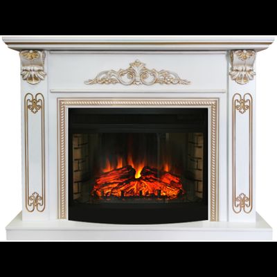 Электрокамин Византия WTS с очагом FireField 25