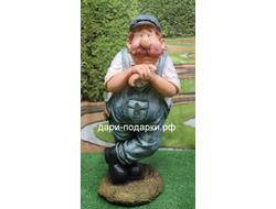 Дачник садовая скульптура 71*35 см   5кг   полистоун Россия 4659/012469*