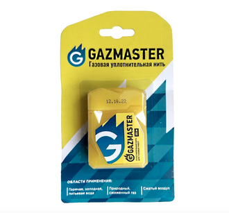 Нить уплотнительная &quot;Gazmaster&quot; для газа 25м