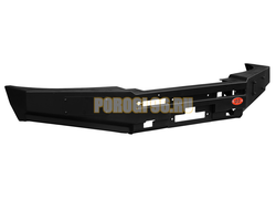 Передний силовой бампер без дуг серии Трофи на Mitsubishi L200 IV 2006-2014 (02.121.01)