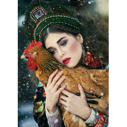 D0380 Русская красавица