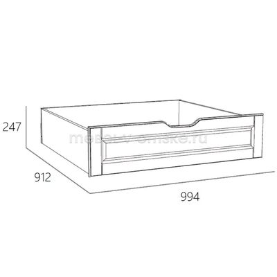 Кровать Оливия Х - 040.34-03Х