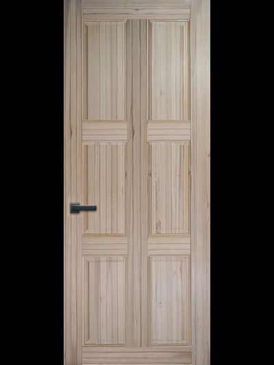 Двери из массива лиственницы ДГ 6Ф