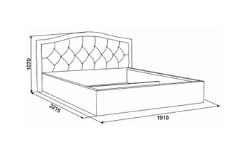 Кровать «Верона» С Подъемным Механизмом