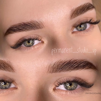 Брови. Жареный Каштан