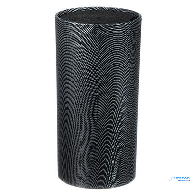 SATOSHI КАРБОН ПОДСТАВКА ДЛЯ НОЖЕЙ D 11 Х 22 СМ, ПОЛИПРОПИЛЕНОВЫЕ РАЗДЕЛИТЕЛИ