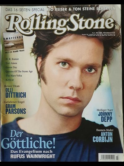 Rolling Stone Germany Magazine March 2005 Rufus Wainwright Cover Иностранные музыкальные журналы