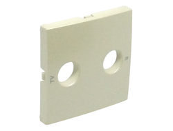 Efapel 90776 TPE, Лицевая панель розетки ТВ/Радио, жемчуг