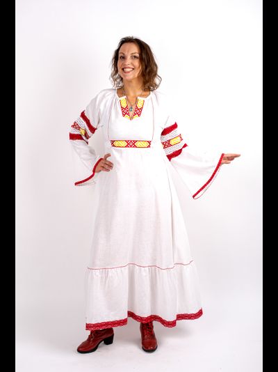 Платье льняное "На любовь к себе"