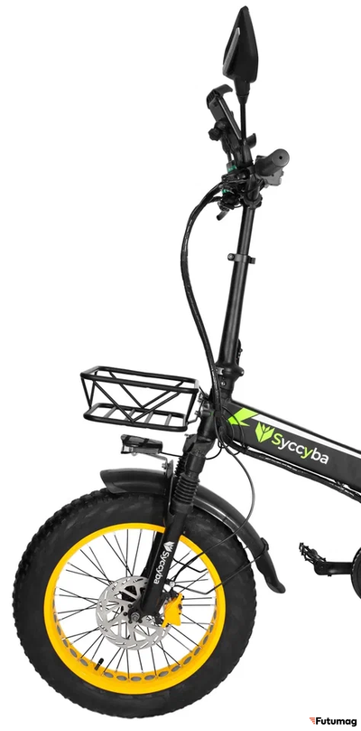 Электровелосипед SYCCYBA H1 (F10) 20AH желтый