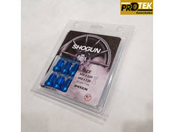 Комплект гаек Shogun конус 12*1,25 синий