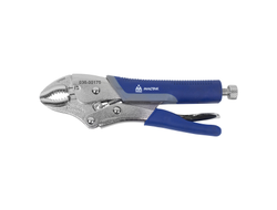 Зажим с фиксатором 175 мм, с закругленными губками МАСТАК 036-00175H