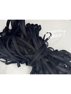 Тоннельная лента бесшовная, цв. Черный, упаковка 50 метров