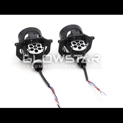 Билед модули Aozoom A3 Max 2025 2.5 дюйма, 5500К, 12V, 49W/57W, крепление 3R и съемное гаечное