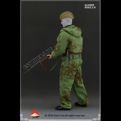 Советский снайпер с СВТ-40 - коллекционная фигурка 1/6 WWII The Soviets sniper suit AL10009 - Alert Line
